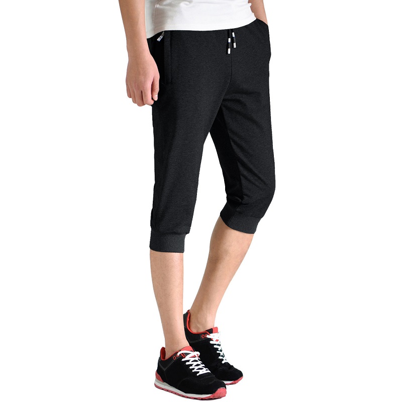 Pants Giomnáisiam Workout Joggers Breathable Workout Gym Pants le Zipper Pockets Running Bottoms