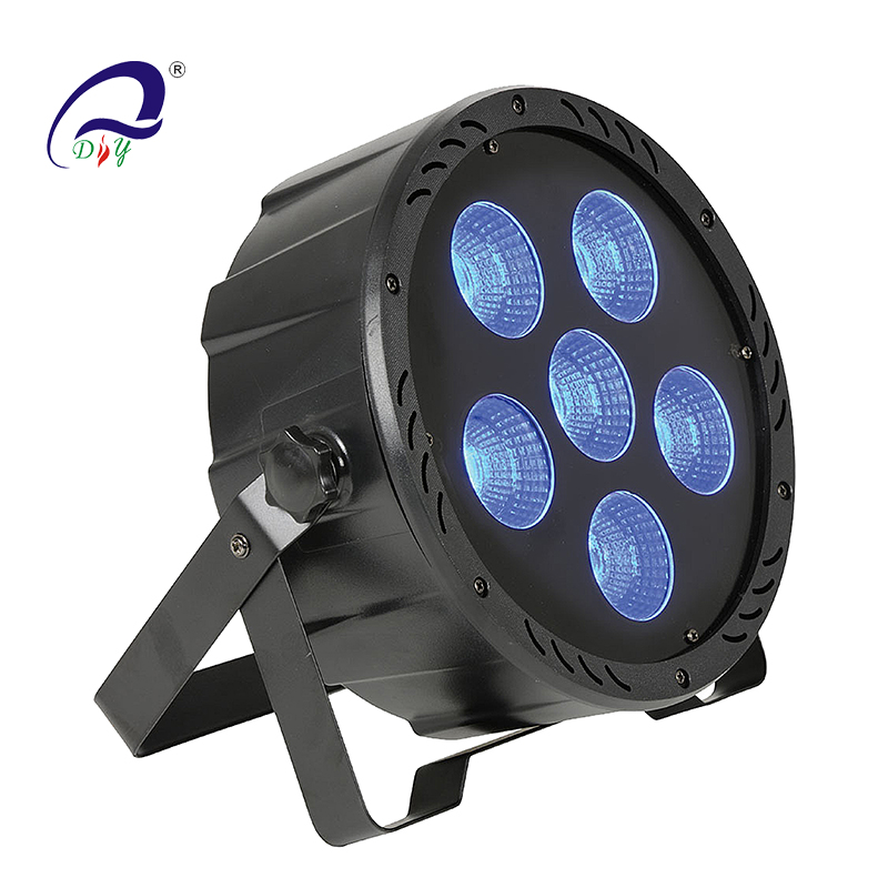 PL101 6PCS LED COB 200W Par Can Solas le haghaidh dioscó