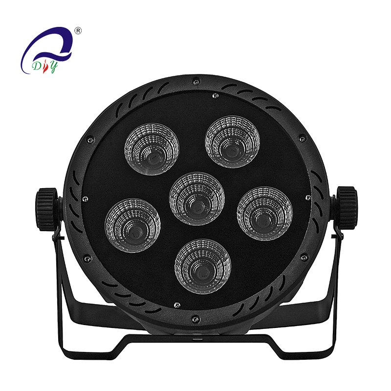 PL101 6PCS LED COB 200W Par Can Solas le haghaidh dioscó