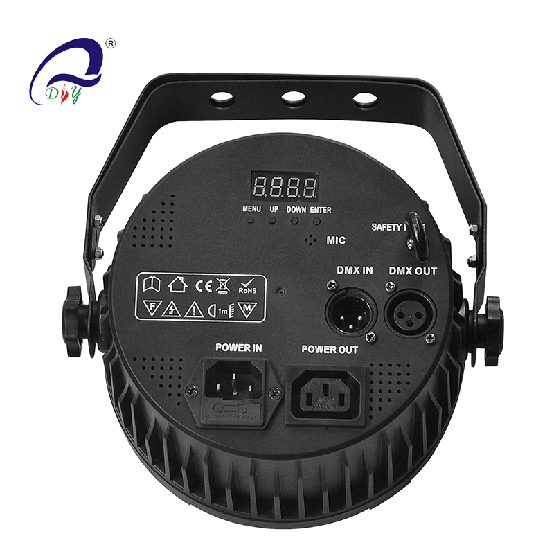 Solas Céim Disco Par Par-PL-61C 50W COB don bhainis