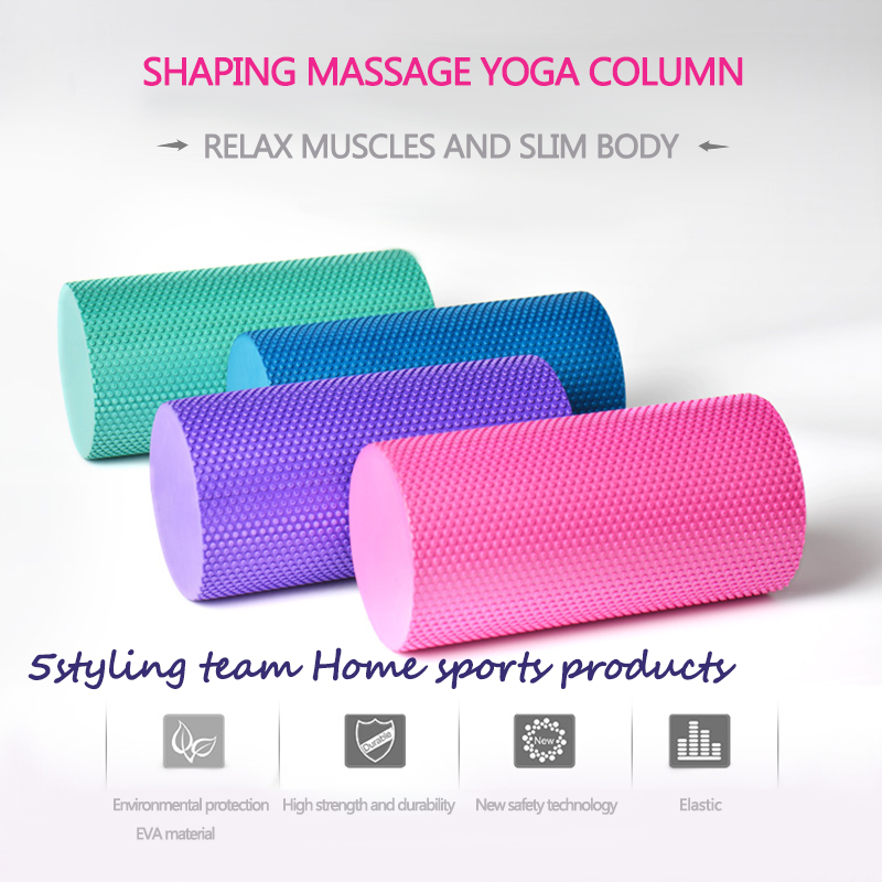 Colún Yoga 30/45/60 / 90cm seafta cúr folláine sé chúinne snámhphointe soladach colún Pilates