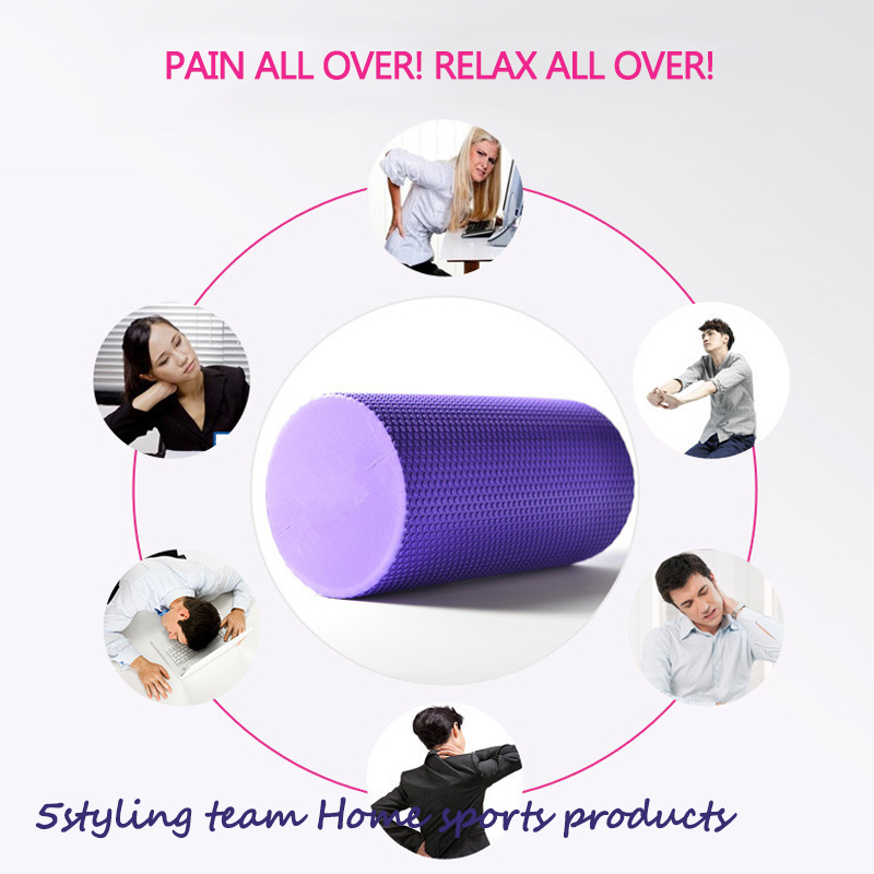 Colún Yoga 30/45/60 / 90cm seafta cúr folláine sé chúinne snámhphointe soladach colún Pilates