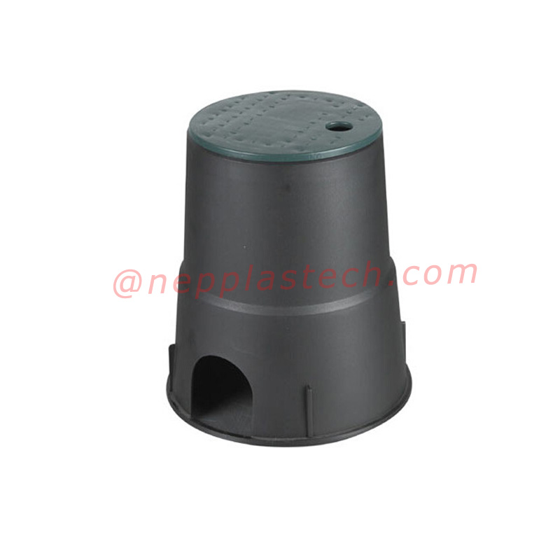 córas uisciúcháin gréine gréine tírdhreacha 6 10 12 orlach comhla plaisteach agus bosca méadair uisce