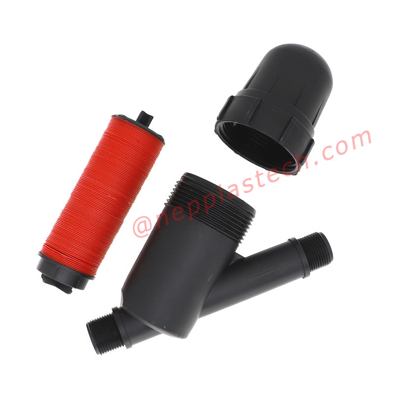 Scagairí diosca córais uisciúcháin drip talmhaíochta 1 orlach scagairí scáileáin uiscithe tírdhreacha gairdín cineál Y.