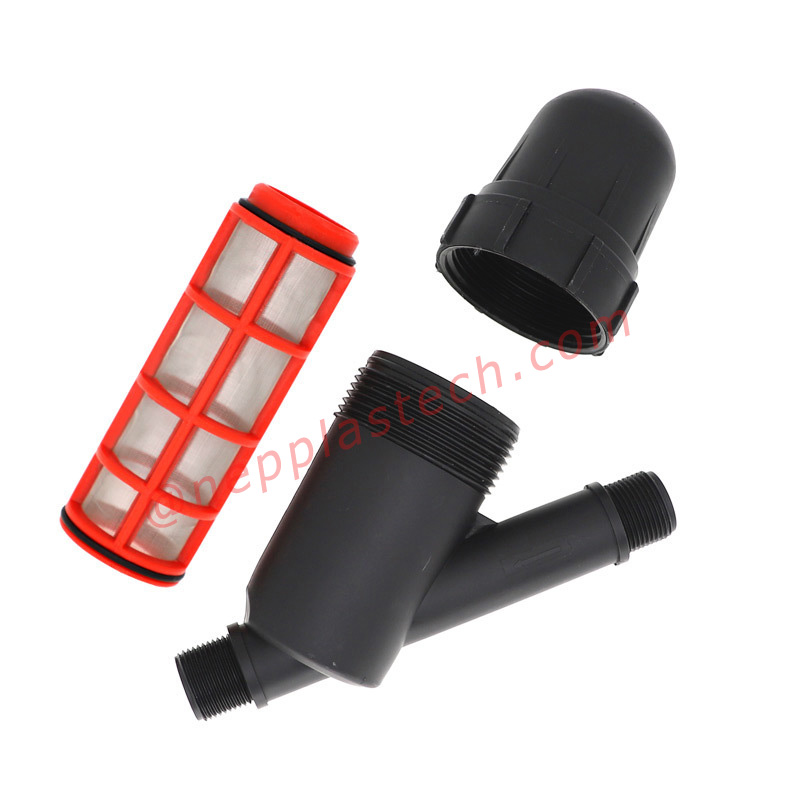 Scagairí diosca córais uisciúcháin drip talmhaíochta 1 orlach scagairí scáileáin uiscithe tírdhreacha gairdín cineál Y.