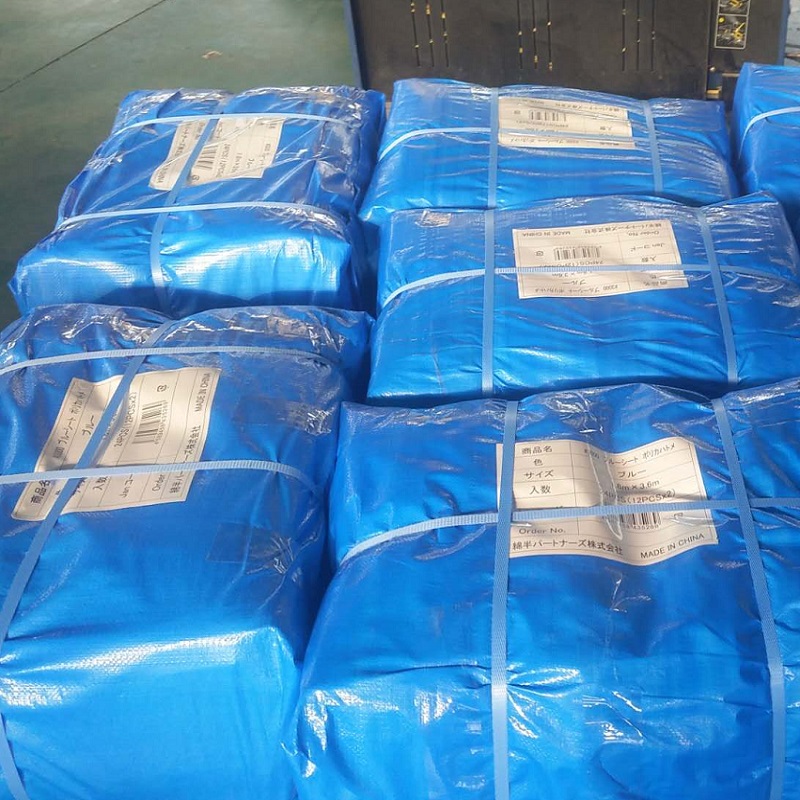 HDPE Fabric Prespaulin, LDPE Lamineeritud PE present, lõpetatud present