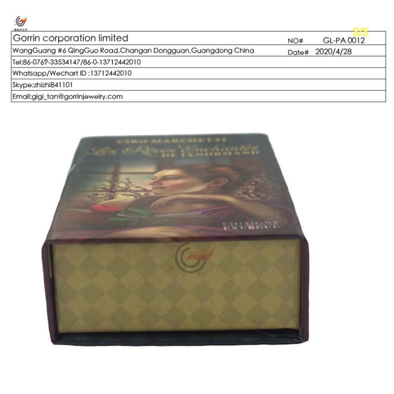 Boscaí bronntanais cumhráin GL-PA0012