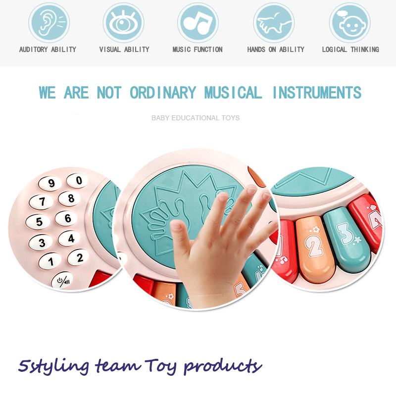 Lapsed\\ s muusika, valgustus, käeplaksutamine, elektrooniline organ, telefon, trumm, laste laul, hariduslik mõistus, laste algharidusega mänguasjad