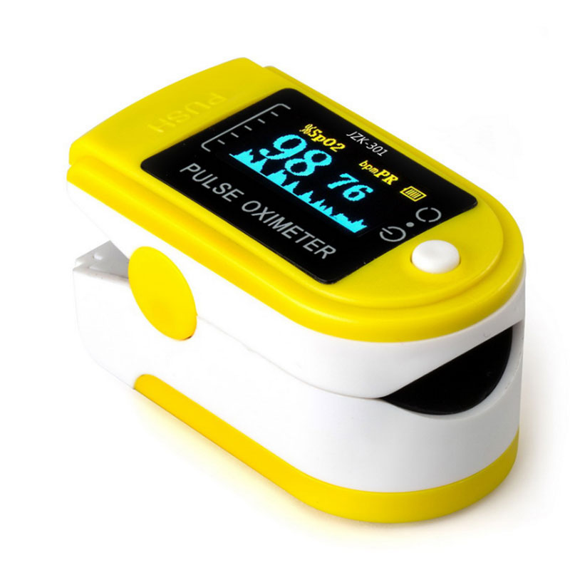 Fingertip Pulse Oximeter Braiteoir Ocsaigin Fola Méadar Ocsaigin Fola Ocsaiméadar Pulse