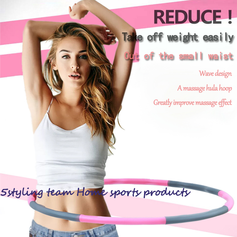 Hula-rõnga eemaldatav hula-rõngas, salendav rõngas, salendav vöökoht, fitnessi varustus, massaaživaht täiskasvanutele ja lastele