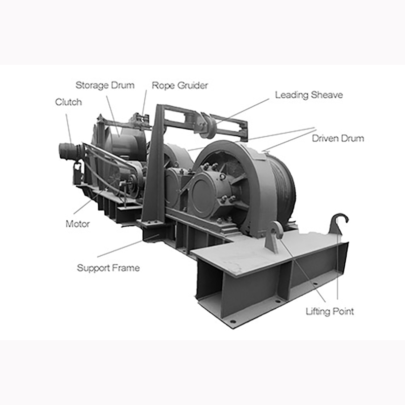 JMM Big Capacity Friction Winch