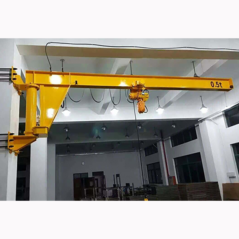 Seinale paigaldatud Jib Crane