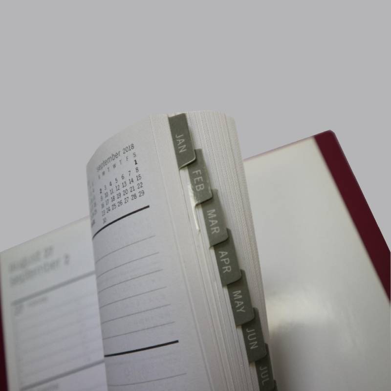 Lógó saincheaptha ceangailteach Coil leabhar nótaí stáiseanóireachta oifige Notepad leabhar nótaí cruinnithe gnó
