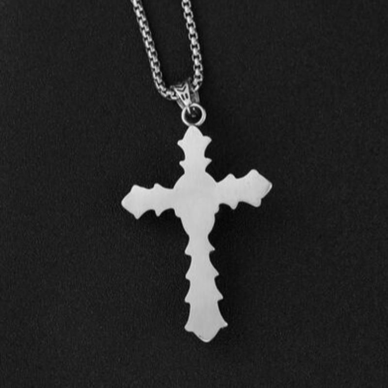 Euroopa ja Ameerika aksessuaarid hulgi Euroopa ja Ameerika retro-gooti mehed s Stainless Steel Skull Pendant Fashion Cross Skull Pendant