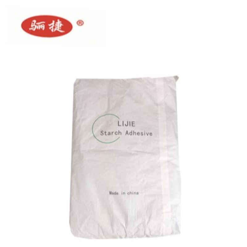 Adhesiivne tärklisetootja tsementpaberi koti, keemilise paberi koti, põhjakihi jaoks