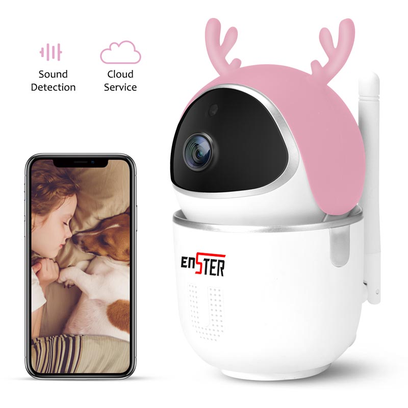 2MP 1080P HD Smart Home AI Wireless Pan Tilt IP kaamera