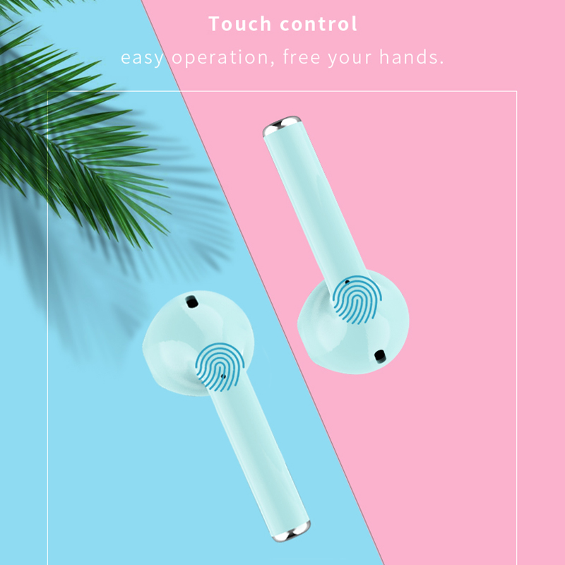 Oibríocht Teagmhála Cáilíochta Fuaim TWS Bluetooth i21 HD