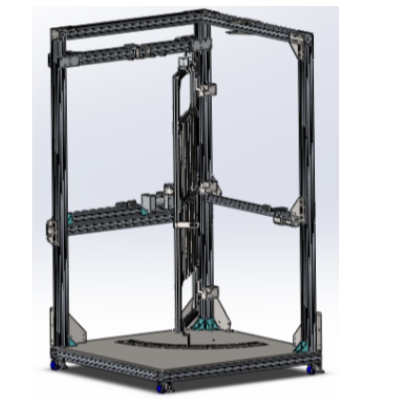 LT-JC11 Meaisín tástála comhshaoil ​​níos dlúithe ar dhoras