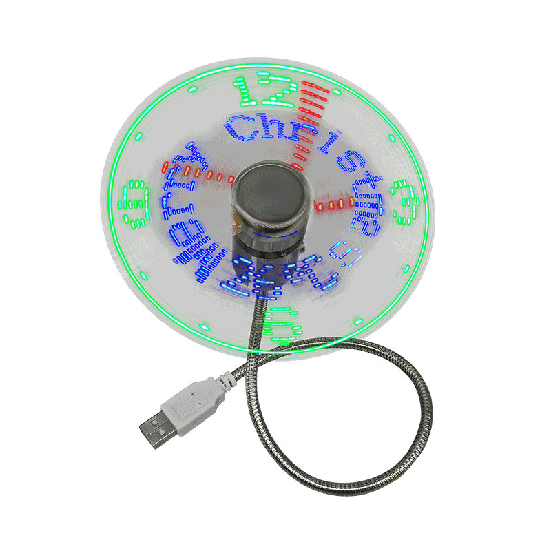 Fan Mini USB le Fan Bronntanais Clog Led (DS02)