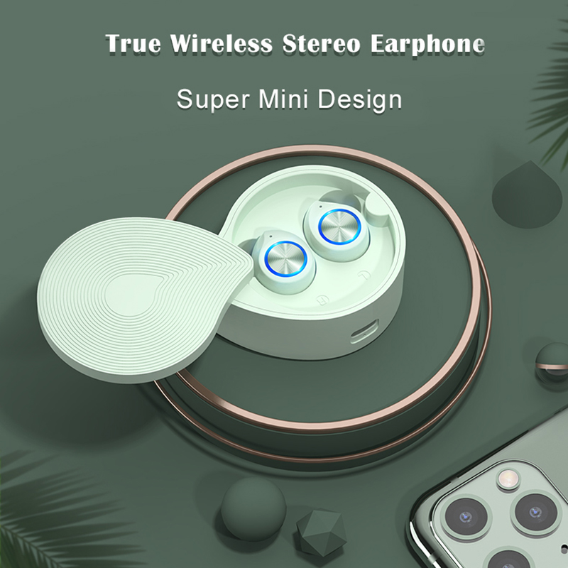 TWS Bluetooth Earphone TW70 HD Sound Quality Mini Disain Touch Operation