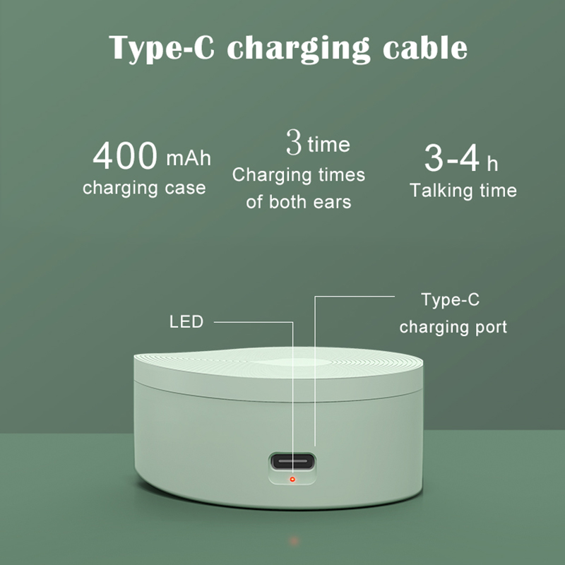 TWS Bluetooth Earphone TW70 HD Sound Quality Mini Disain Touch Operation