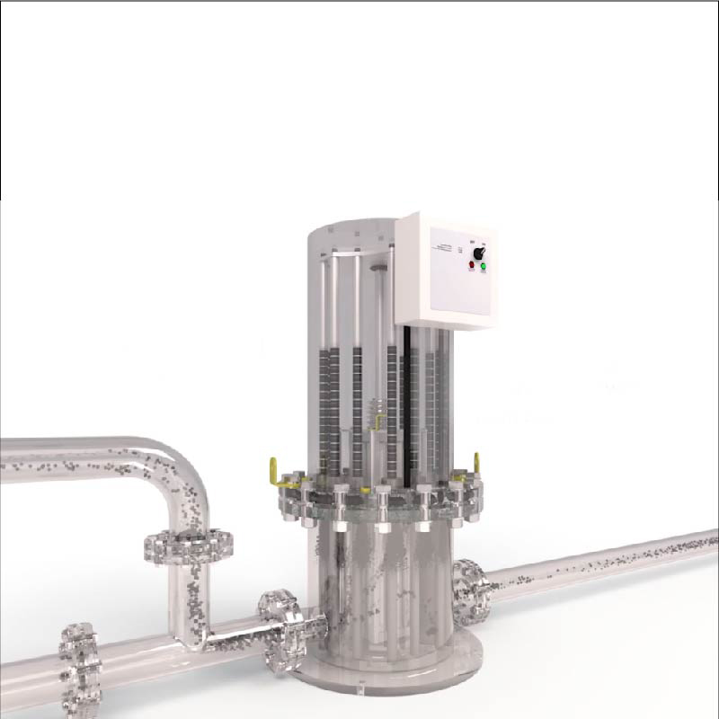 I Deighilteoirí Tithíochta ag cosaint trealaimh Suiteáil flange brú