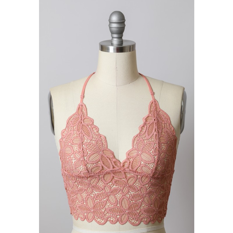 GA-5426 Bralette Lása Flower Racerback