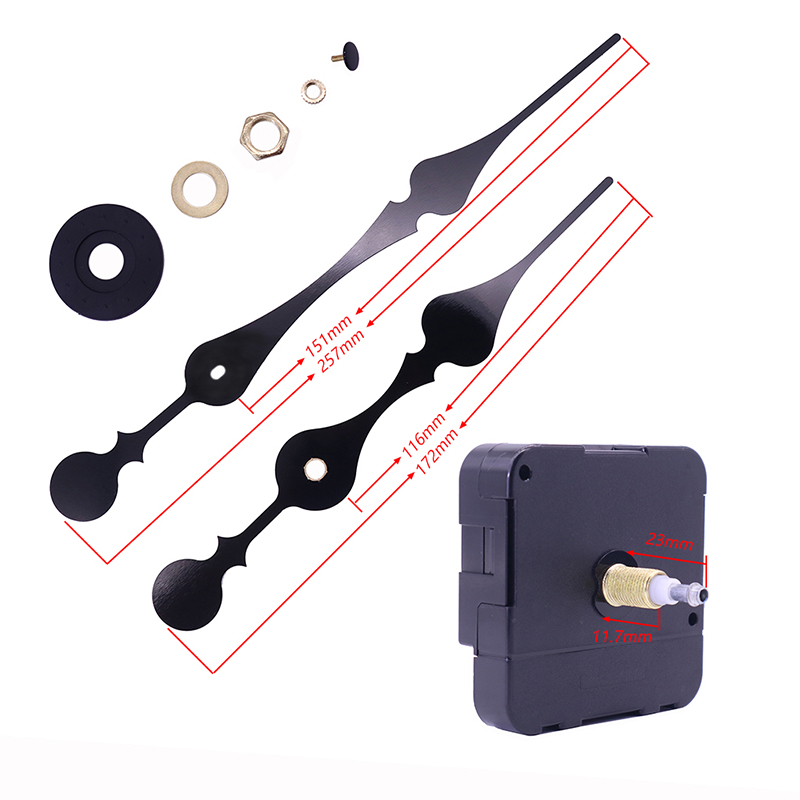 díol te 20mm sár-chasmhóiminte I gluaiseacht clog seafta agus lámha clog mór