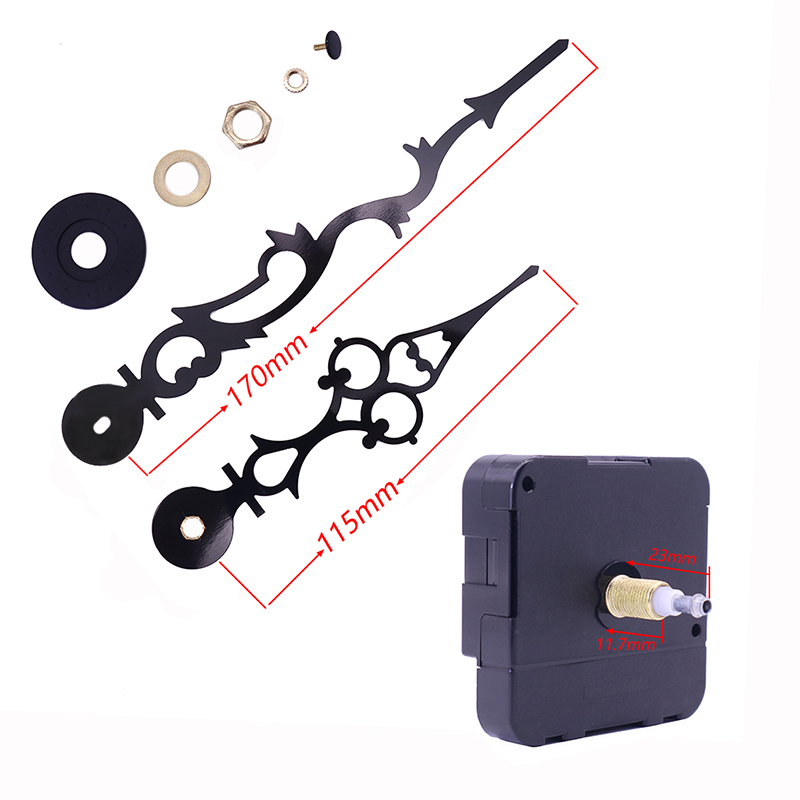 portselan 20mm suur pöördemoment I teljekella liikumine ja suured kellakäed