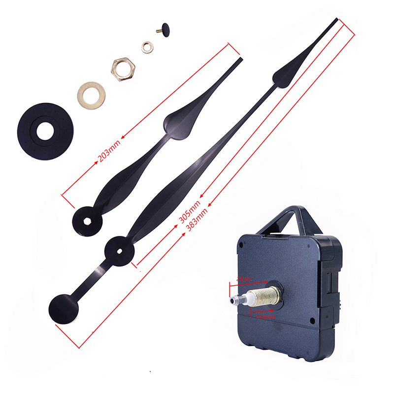 HR1688 23mm suur pöördemoment I teljeseina kell ja kellakäed