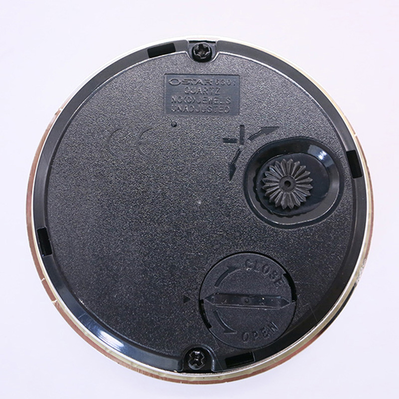 Dongguan WF 58mm hõbe ümmargune metallist kellaosuti
