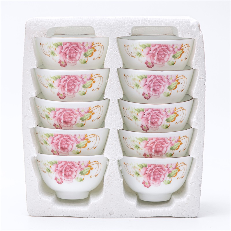 10W &õhtusöök Set Heat Resstanstanstant Opal Glassware