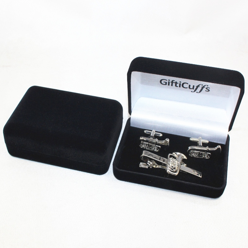 Element D-26L ümmargune Velvet Box mansetinööbide, lipsuklambrite jaoks, mm.95*68*36, raskused umbes 65g