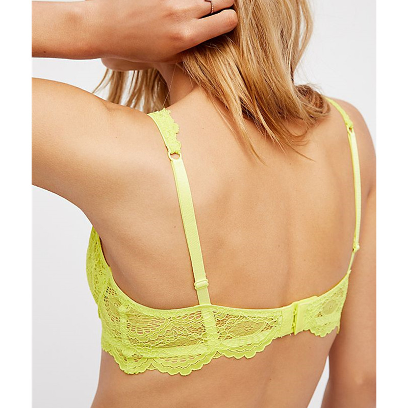 Lace Plunge Underwire