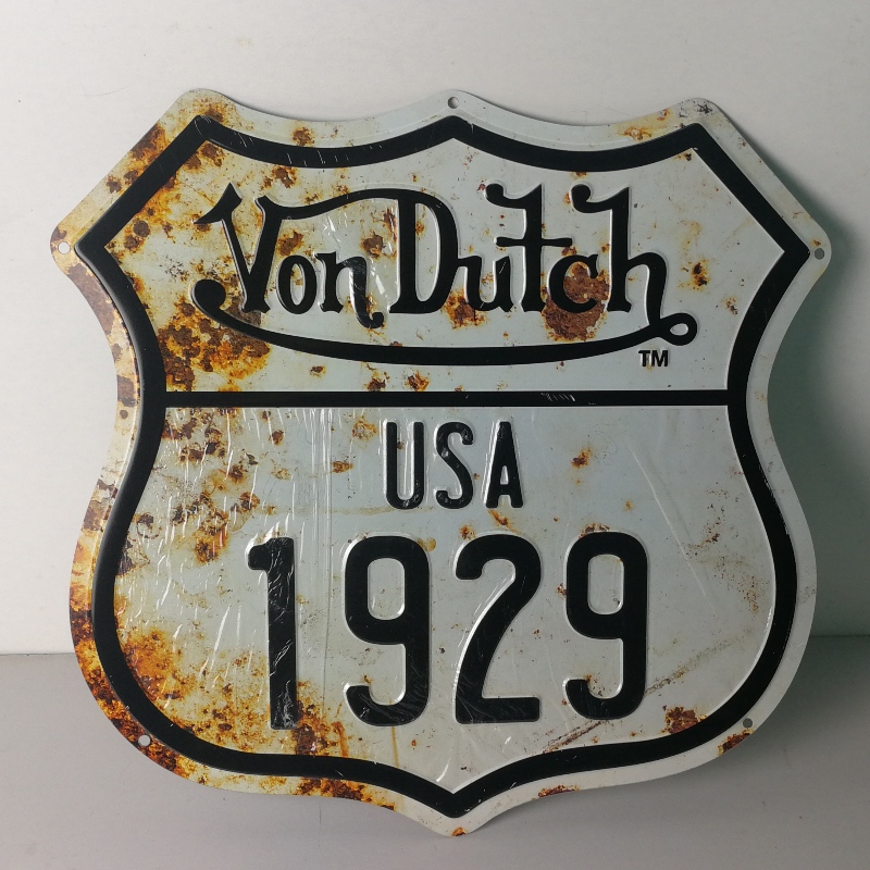 Comharthaí stáin mhiotail cabhraithe seanré le haghaidh maisiúchán tí tábhairne nó comharthaí rabhaidh Comharthaí Stáin Retro Stíleanna Maisiúla Gheobhaidh dream eile Ealaín Balla Miotail