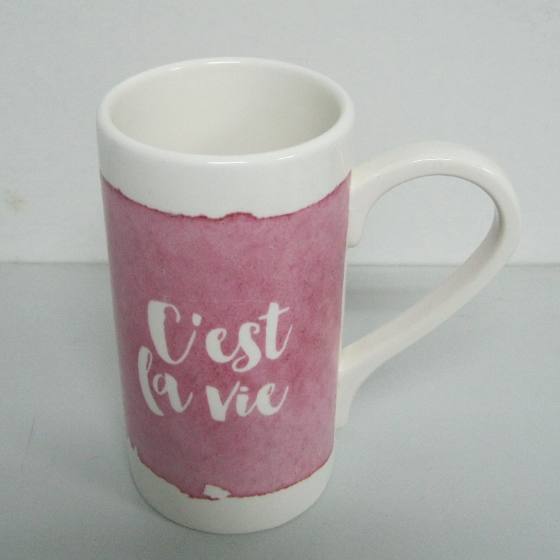 Lógó Mug Caife Mug Ceirmeacha Cur Chun Cinn Saincheaptha