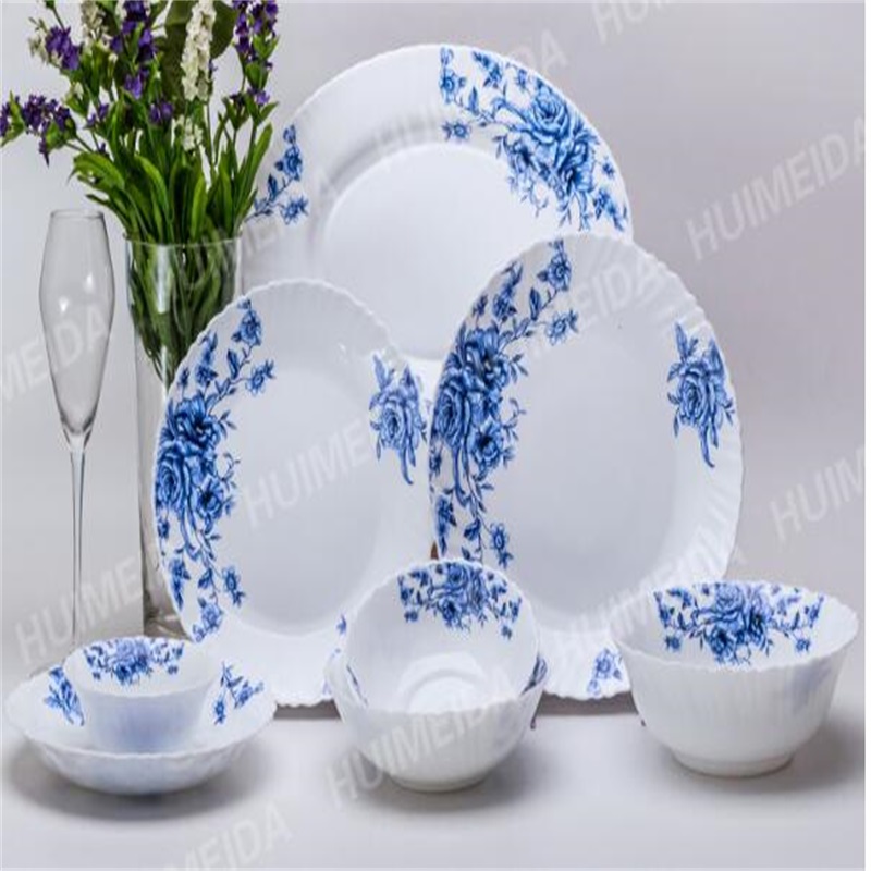 Klaasist klaastooted (opal glassware) õhtusöögiks (-TW bowl &Heat Resstanstanstant Opal Glassware)