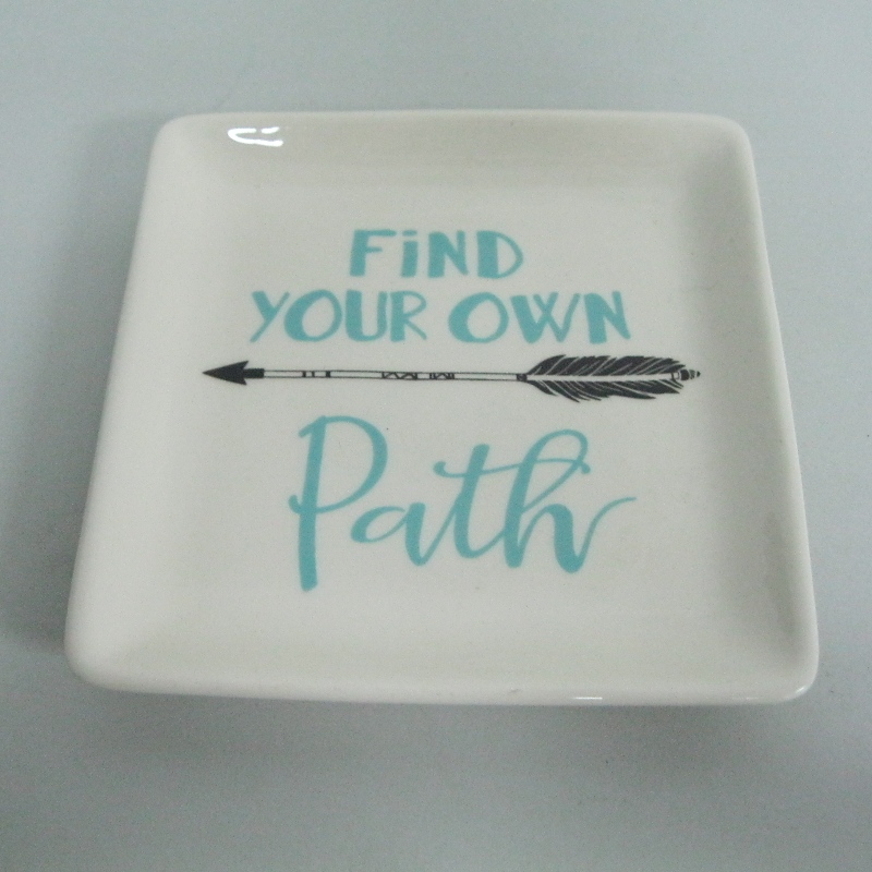 Promotional Ceramical õhtusöök Plate Decoration Plate 4.5