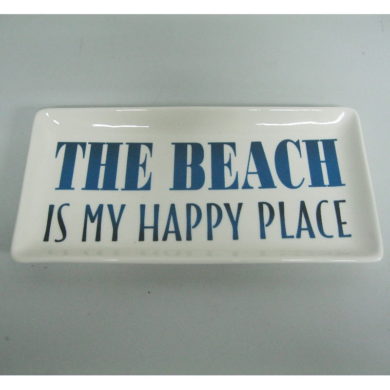 Ceramic Food Service Plate Derokation Plate 4.5”x9