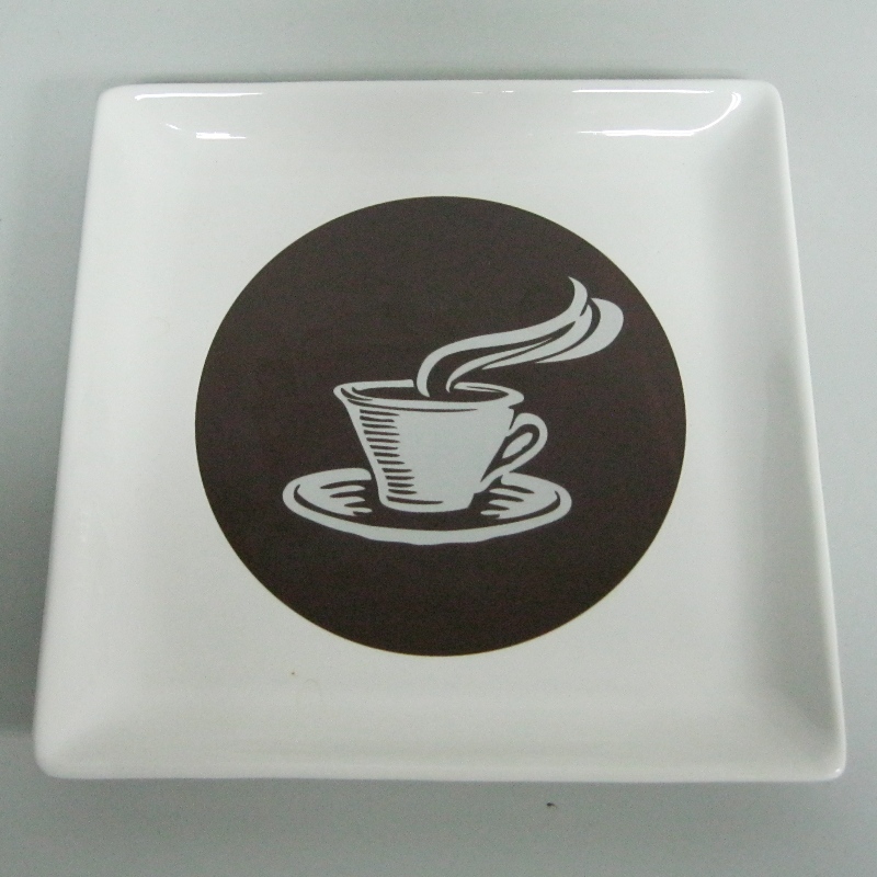 Ceramic Food Service Plate Derocation Plate õhtusöök Coffee Plate
