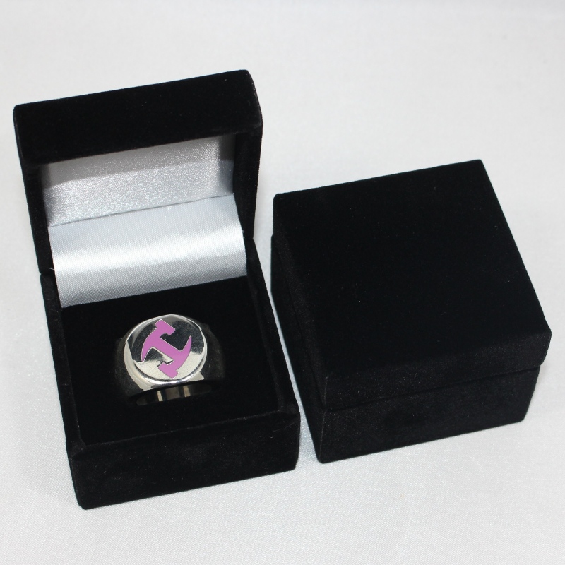 Mír V-08 bosca flannelette cearnach le haghaidh mona trastomhas 25-38 mm, suaitheantas, fáinne mór, srl. Mm. 60 * 60 * 48, meáchain thart ar 63g