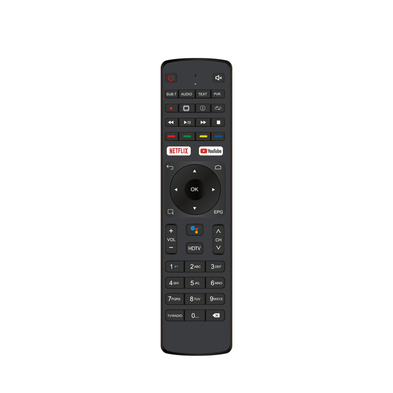 Cainteoir Cliste OTT 4K HDR Android TV Le Cúntóir Google Tógtha
