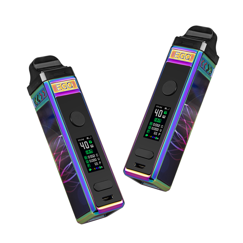 Praghas saor vape mod stíl stíl e cig vaporizer tosaithe trealamh 80w bosca mion toitín leictreonach