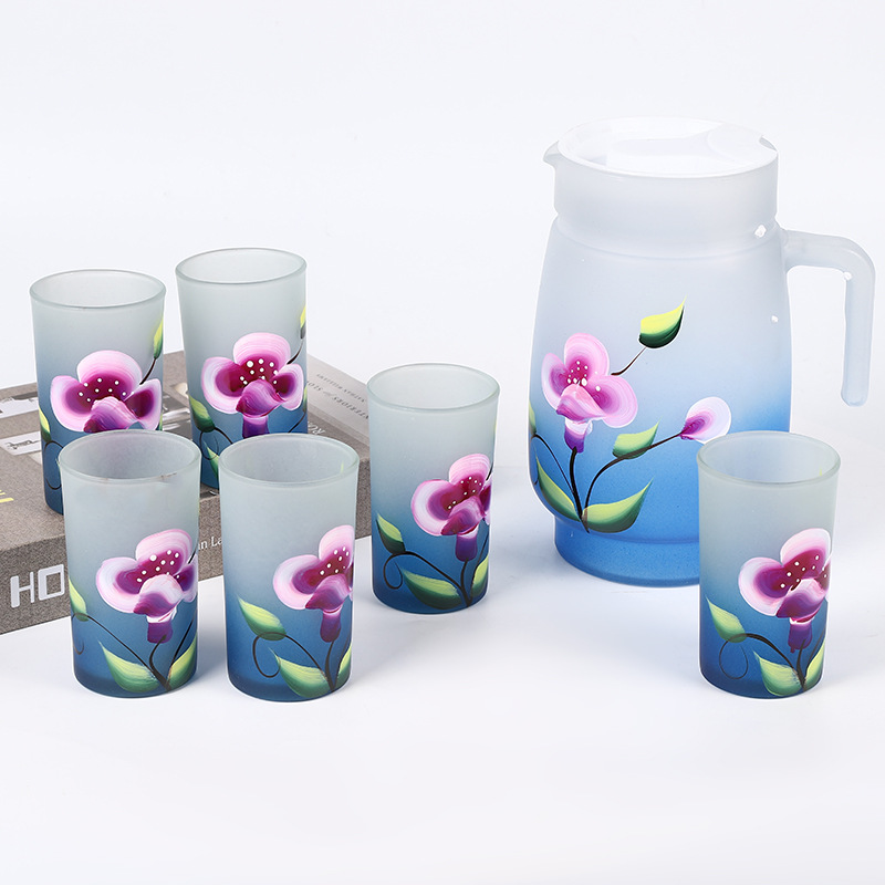 6 Cup Pot Set Painted Cup 6 osa Loova suure mahutavusega Pot Belly Hulgi Hulgimüük Kohandamine