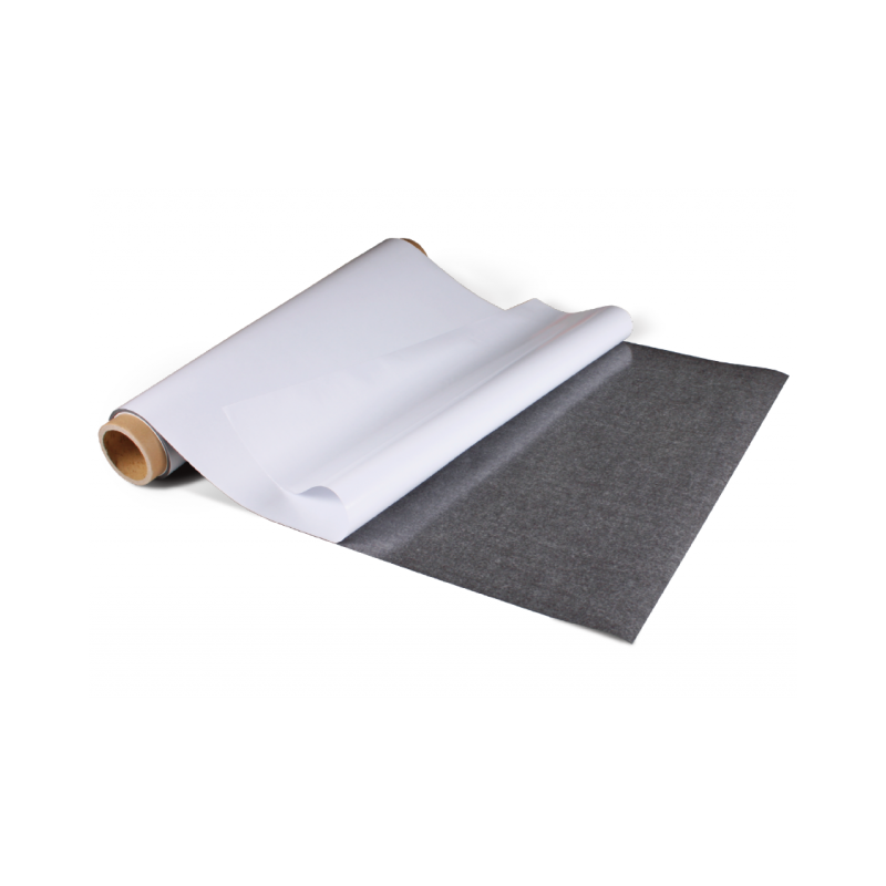 Greamán cuisneáin fógraíochta páirteanna rubair ag priontáil greamachán dhá thaobh