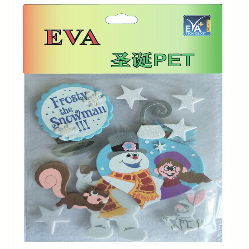 Foom kleebised PET Foam Glitter PET Foam Christmas PET