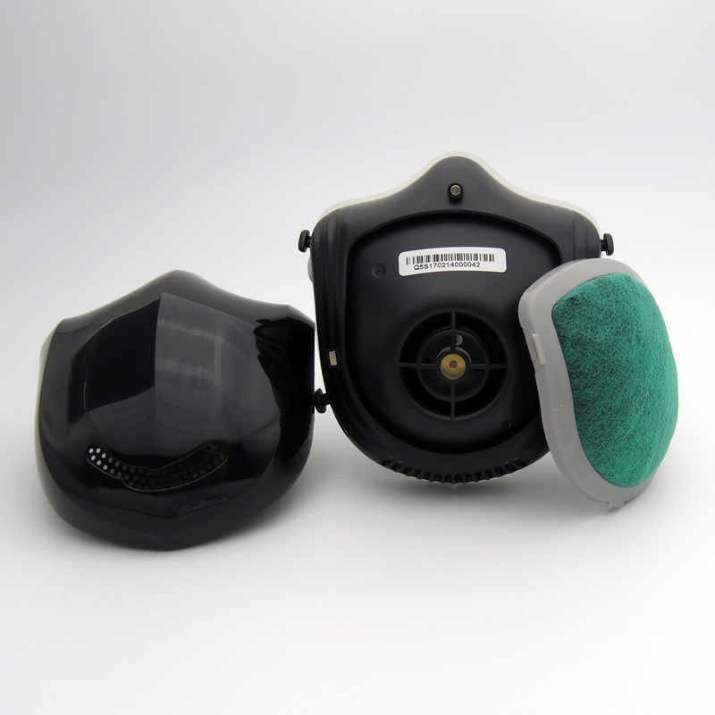 Q5S Aeráil leictreach Chliste víreas frith-chomhfhiúsach masc éasca análaithe kn95