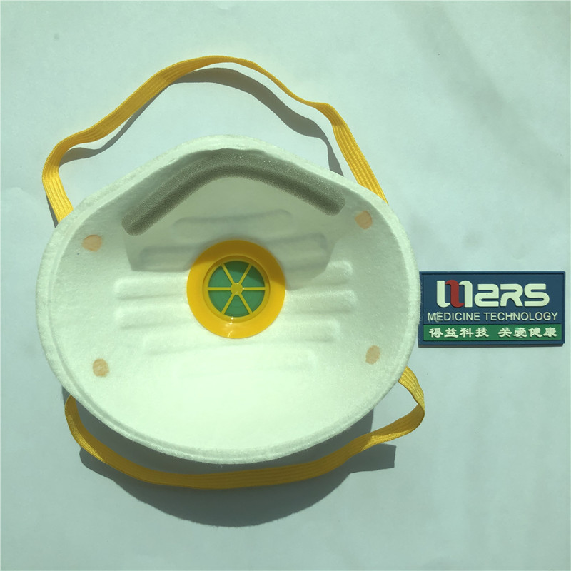 Dearadh cupáin N95 Face Mask With Valve China masc Factory