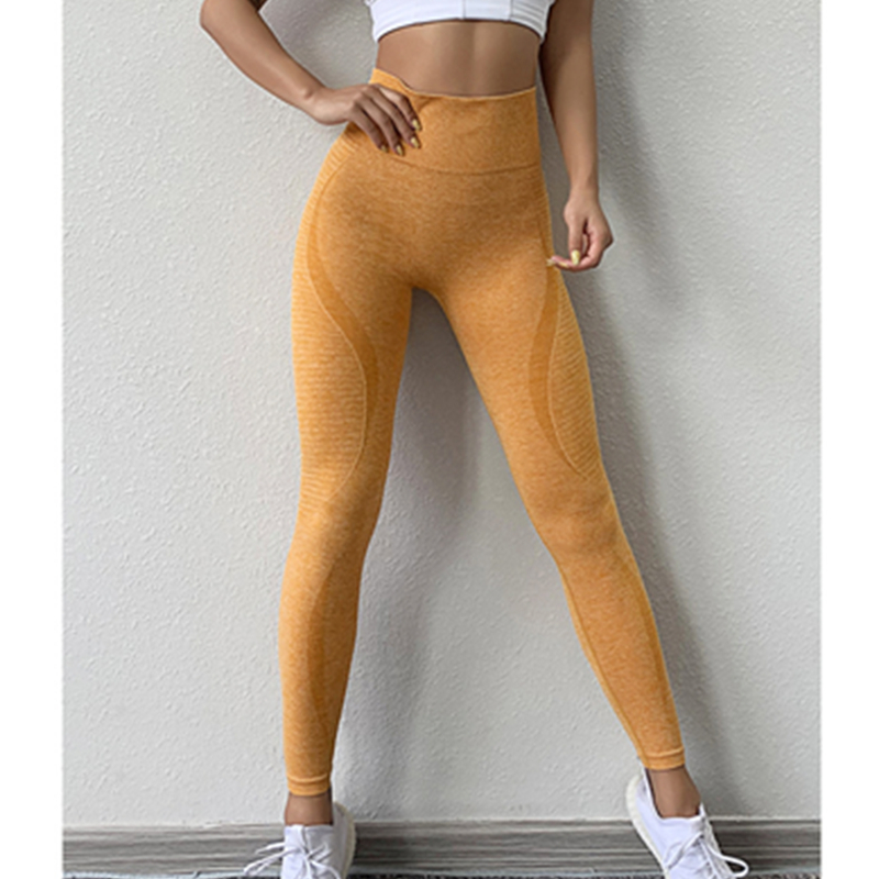 Pants yoga an fhómhair / an gheimhridh pants caitheamh spóirt mear-tirim ard-waisted pants spóirt