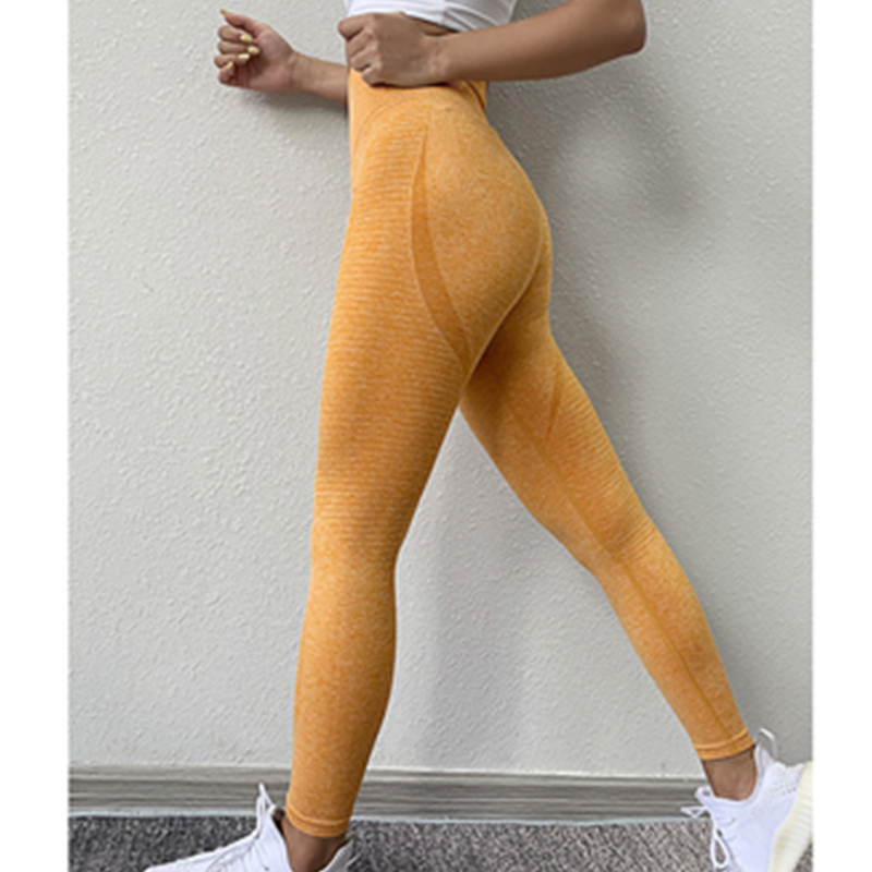 Pants yoga an fhómhair / an gheimhridh pants caitheamh spóirt mear-tirim ard-waisted pants spóirt